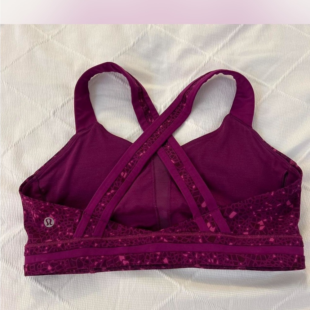 lululemon athletica Women's Purple Sports Bra